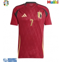 Belgija Kevin De Bruyne #7 Domaci Dres EP 2024 Kratak Rukav